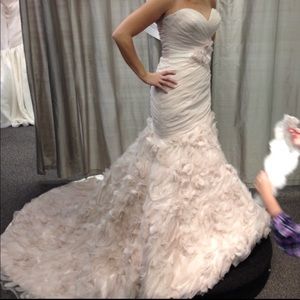 Allure Bridals Blush Dress Size 8 #8971 👰🏼